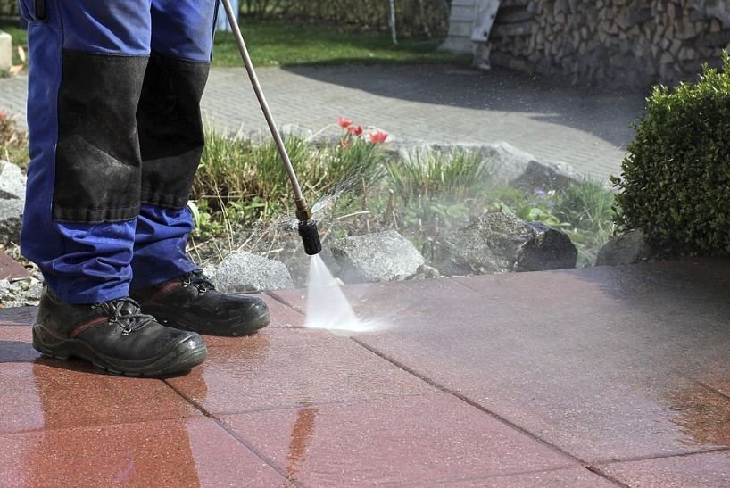 DIY Patio Cleaning