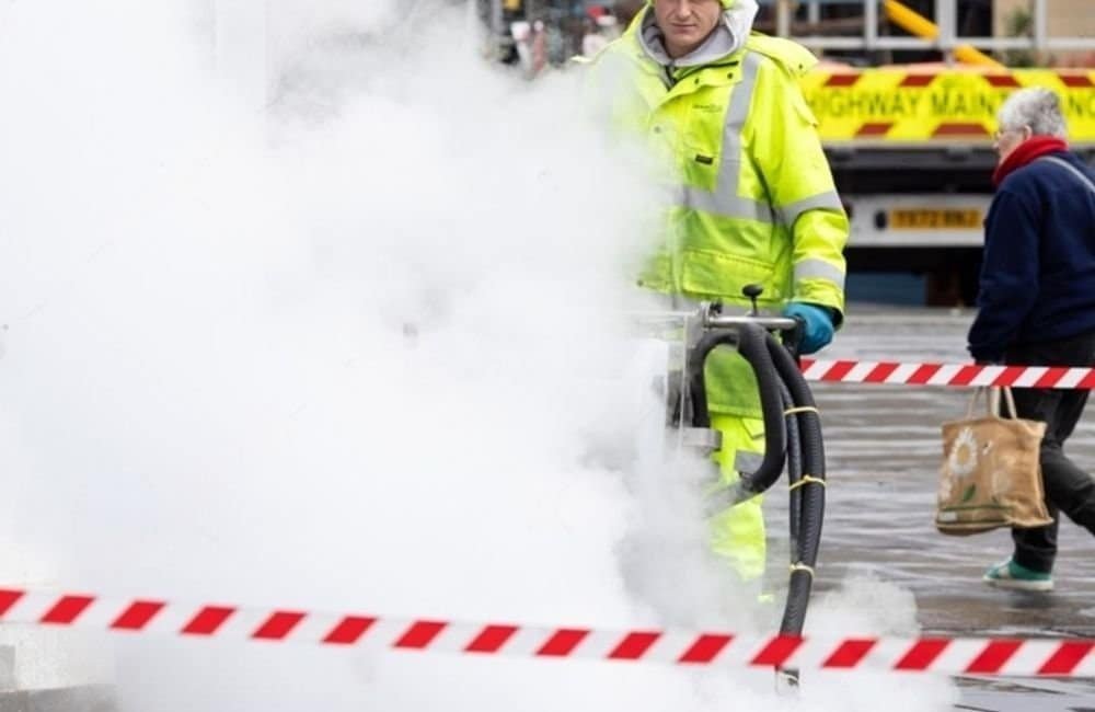 Chewing Gum Removal in Cosford Airfield