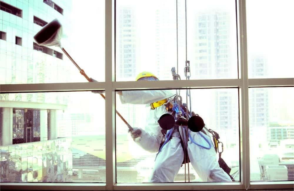 Commercial Window Cleaning in Cosford Airfield